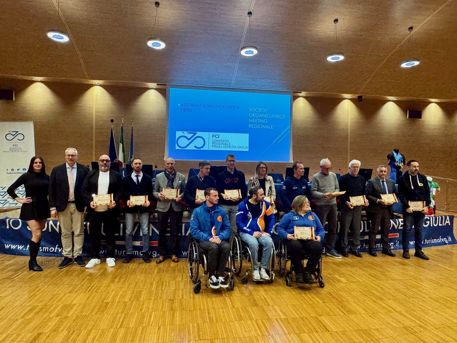 SPORT. BORDIN AL GALÀ DI CICLISMO FRIULANO: FVG TERRA DI CAMPIONI